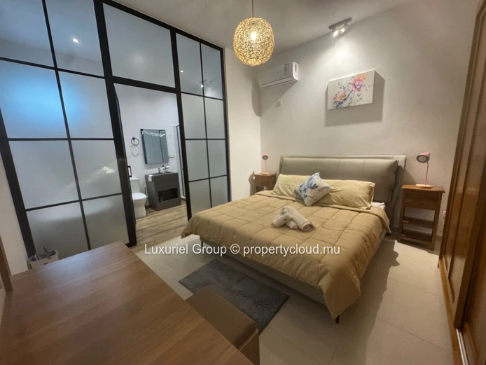 Modern Villa with Jacuzzi for Rent in Trou aux Biches 