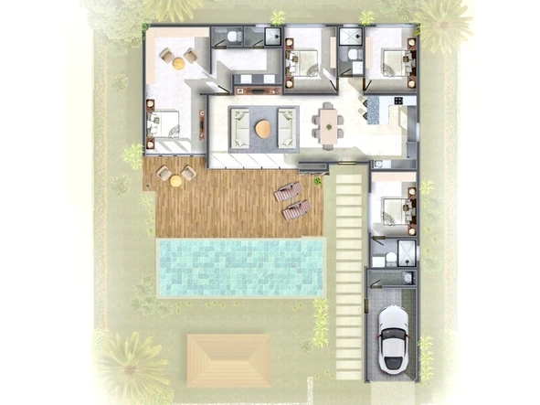 4 Bedroom Villa