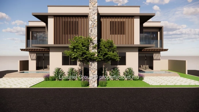 Secure Duplex Villa in Grand Baie – 10 Minutes Walk from the Beach